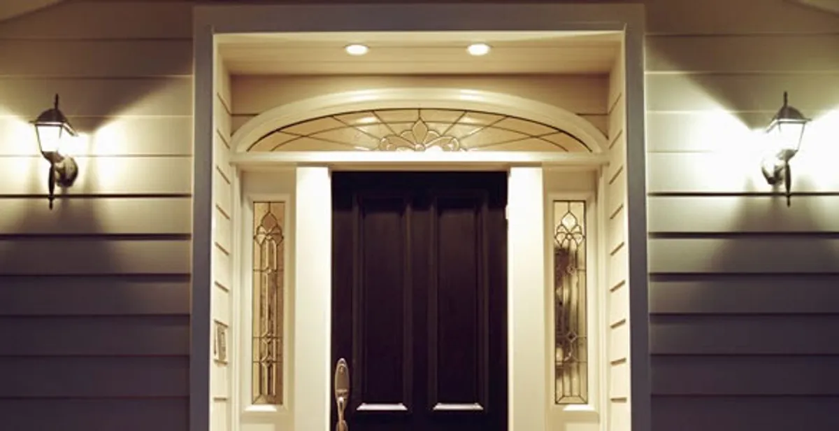 security light installation services with professionally installed entryway lighting in Stockton, CA